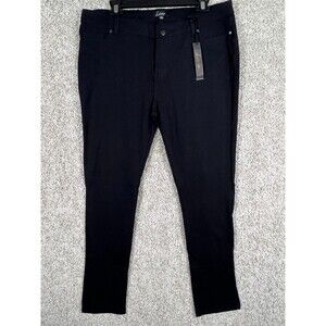 Labiyou Men’s Black Jeans Size 3XL Casual Straight Fit Denim Pants